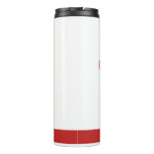 英国ブルドッグ母かわいい母の日犬の恋人 タンブラー (裏面)