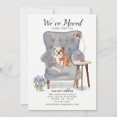 英国ブルドッグ犬 |お知らせ 案内状 (正面)