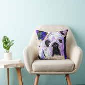 英国ブルドッグ クッション (椅子)