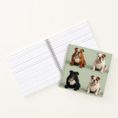 英国ブルドッグ ノートブック (内部)