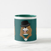 英国ブルドッグ マグカップ (中央)