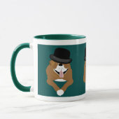 英国ブルドッグ マグカップ (左)