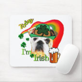 英国ブルドッグSt patricks day マウスパッド (マウス)