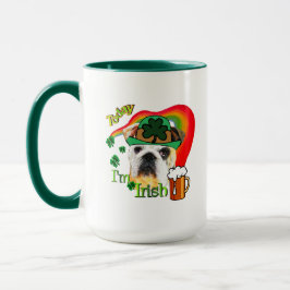 英国ブルドッグSt patricks day マグカップ