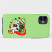 英国ブルドッグSt patricks day Case-Mate iPhoneケース (裏面(横))