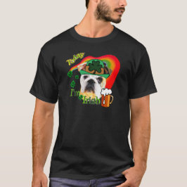 英国ブルドッグSt patricks day Tシャツ