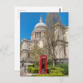 英国ポストカード,セントポール大聖堂ロンドン ポストカード (正面/裏面)