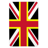 英国マグネット – 4十字フラグ マグネット (縦)