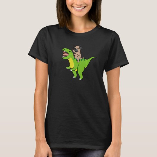 英国マスティフ乗馬レックス犬 Tシャツ (正面)
