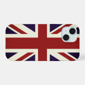 英国ユニオンジャック国旗iPhone 15ケース iPhone 15ケース (裏面横)