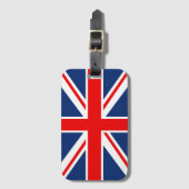 英国ユニオンジャック旗 ラゲッジタグ (正面縦)