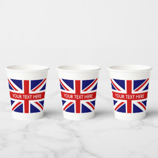 英国ユニオンジャック英国プライドお祝いパーティー 紙コップ