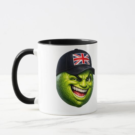 英国ユニオンジャック セラミック マグカップ (左)
