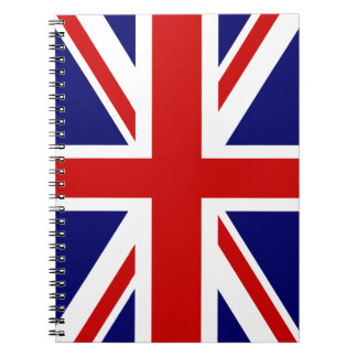 英国ユニオン・ジャック国旗のスパイラル型手帳 ノートブック