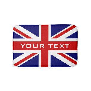 英国ユニオン・ジャック国旗スリップまたは滑ること浴室用マット バスマット