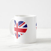 英国ユニオン・ジャック コーヒーマグカップ (正面左)