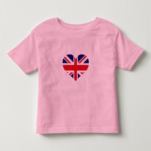英国ユニオン・ジャック トドラーTシャツ (正面)