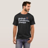 英国ヨーロッパ航空 Tシャツ (正面フル)