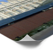 英国リバプール市スカイライン ポスター (角)