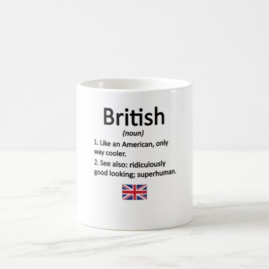 英国ルーツイギリス素晴らし国旗イギリス伝統 コーヒーマグカップ (中央)