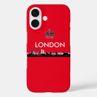英国レッドロンドン iPhone 16ケース