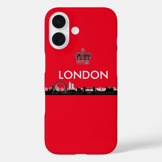 英国レッドロンドン Case-Mate iPhoneケース (裏面)