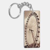 英国ロンドンアイヴィンテージフォトキーチェーン キーホルダー (正面左)