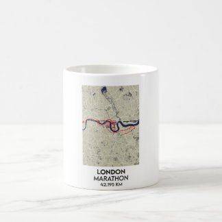 英国ロンドンマラソン旅行 コーヒーマグカップ