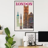 英国ロンドン ポスター (ホームオフィス)