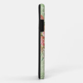 英国ローズブーケ、ヴィンテージn渦モダン状リーフ Case-Mate iPhoneケース (裏面/右)