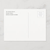 英国ヴァージンアイランドゴルダ風呂ビーチ ポストカード (裏面)