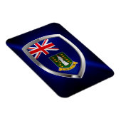 英国ヴァージン諸島メトタリックの紋章 マグネット (右側)