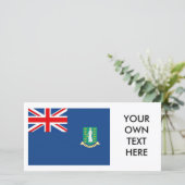 英国ヴァージン諸島国旗 (スタンド正面)