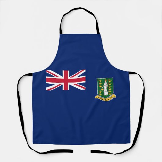 英国ヴァージン諸島国旗 エプロン (正面)