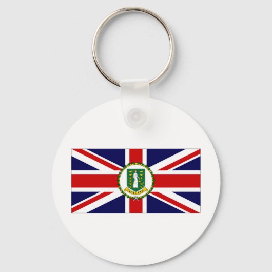 英国ヴァージン諸島国旗 キーホルダー (正面)