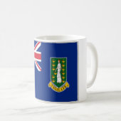 英国ヴァージン諸島国旗 – コーヒーマグカップ (正面右)