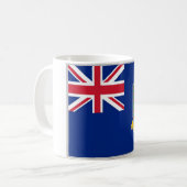 英国ヴァージン諸島国旗 – コーヒーマグカップ (正面左)
