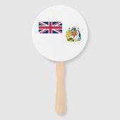 英国ヴァージン諸島国旗 ハンドファン (裏面)