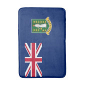 英国ヴァージン諸島国旗 バスマット (正面縦)