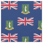 英国ヴァージン諸島国旗 ファブリック (クローズアップ)
