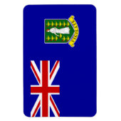 英国ヴァージン諸島国旗 マグネット (縦)