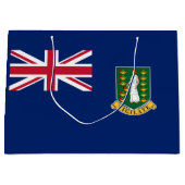 英国ヴァージン諸島国旗 ラージペーパーバッグ (正面)