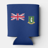 英国ヴァージン諸島国旗 缶クーラー (裏面)