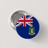 英国ヴァージン諸島国旗 缶バッジ (正面&裏面)