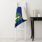 英国ヴァージン諸島国旗(BVI) シェルパブランケット (インサイチュ)