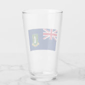 英国ヴァージン諸島国旗(BVI) タンブラーグラス (裏面)
