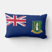 英国ヴァージン諸島国旗(BVI) ランバークッション (裏面)