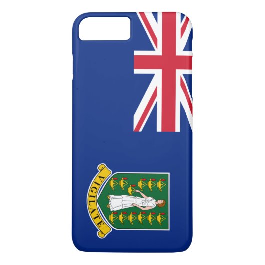 英国ヴァージン諸島国旗 Case-Mate iPhoneケース (裏面)