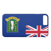 英国ヴァージン諸島国旗 Case-Mate iPhoneケース (裏面(横))