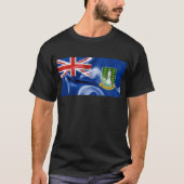 英国ヴァージン諸島国旗 Tシャツ (正面)